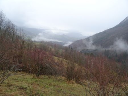 De retour de la cascade