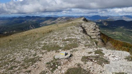 Le sommet de Chamouse (1532m)