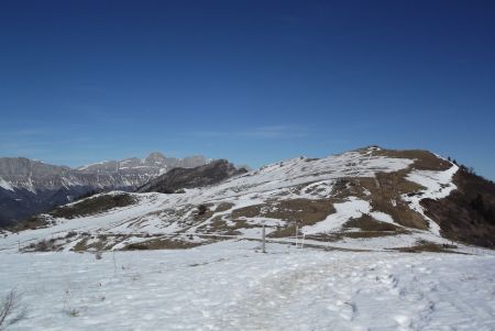 Vers la Montagne de la Pale et les Moucherolles au loin