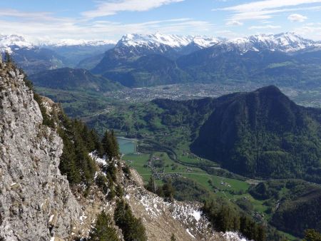 La vue sur la vallée, toujours...