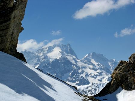 Meije et Rateau au sommet