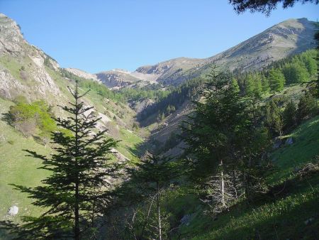 La combe sud-est de Chamousset