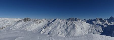 Panorama vers le Nord.