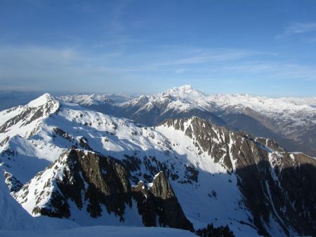 vers le Mont Blanc