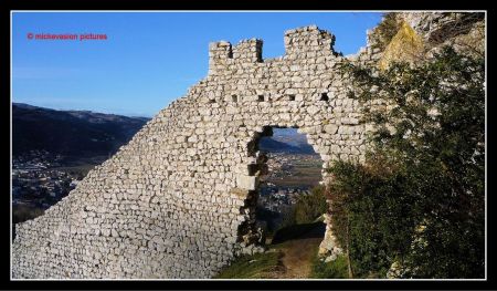 Accès au château