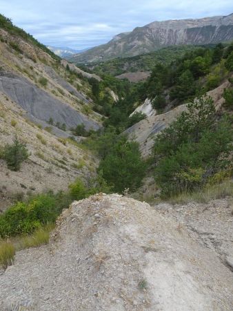 Les ravins au-dessus d’Arzeliers