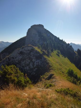 Vers le collet du Pic de l’Aigle.