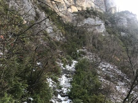 Sentier vers la chapelle