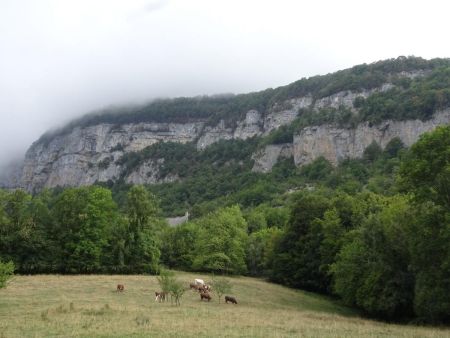 Falaise du Semnoz sous la Figlia