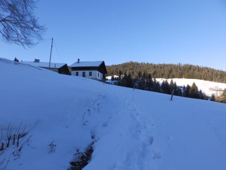 Regard en arrière, sur le Mont Platard.