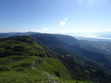 Sur la crête