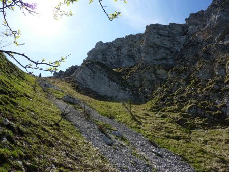 Dans le couloir nord du Rognon