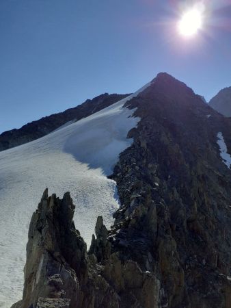 Sur l’arête