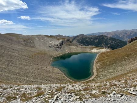 Lac de la Petite Cayolle.