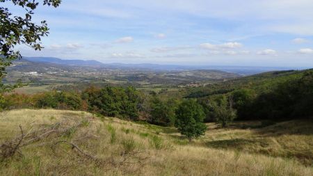 Piedmont pilatin et vallée du Rhône.