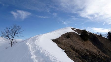 Vers le sommet du Mont Clocher