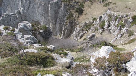 Le passage vu d’en haut.