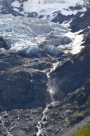 Cascade sur le Mont Sefton