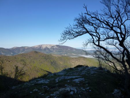 Montagne de la Lance au fond.