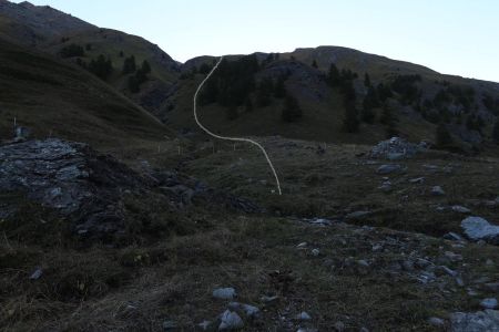 Le passage clé du verrou.