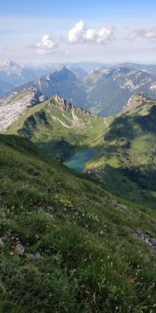 Lac de Lessy depuis Jallouvre