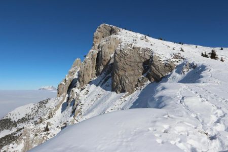 Sur la crête du Gicon.