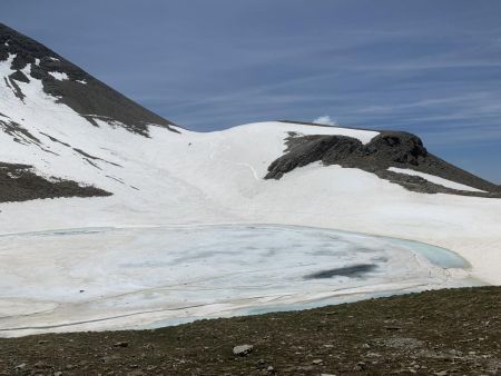 Lac de la Petite Cayolle.