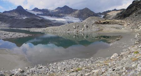 le glacier de Chavière bien mal en point