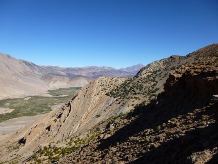 Vue d’en haut, la vallée des Aït Bouguemez, vers l’est