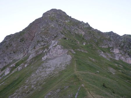 Regard arrière sur le versant ouest descendu.