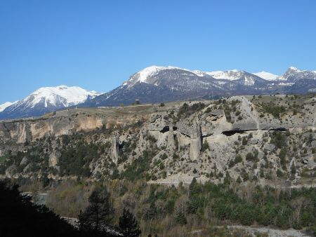 Sous la place forte de Mont Dauphin