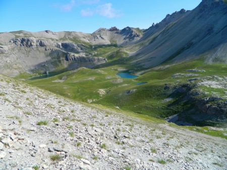 Descente sur les lacs.