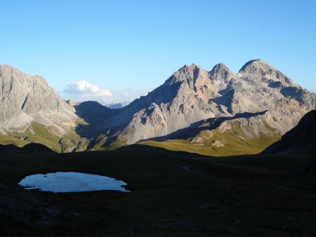 Descente sur le lac de Cula.