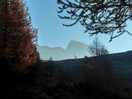 Tête de la Costasse depuis le parking...