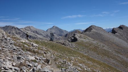 Le relais hertzien dans l’alignement du Mont Chaberton