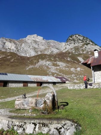 Refuge et sommet