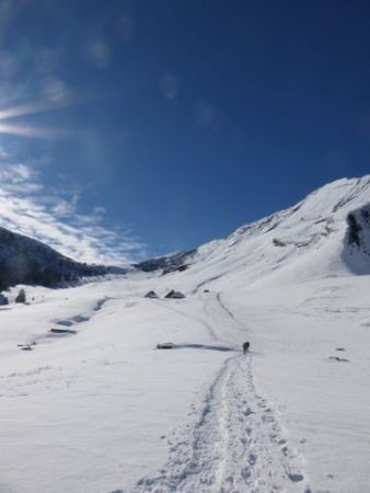 le col d’Arclusaz en vue