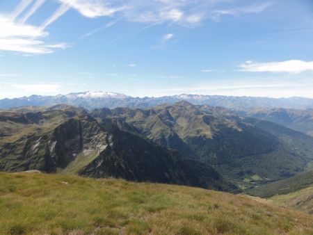 Panoramique au sommet du Crabère