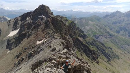 Crête sommitale du Roc de la Montagnolle