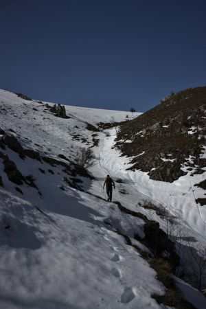 et la neige ne nous facilite pas la tâche