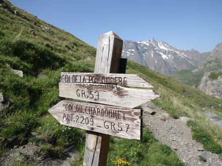 L’ancien balisage du clôt des vaches 