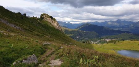 Dans la descente