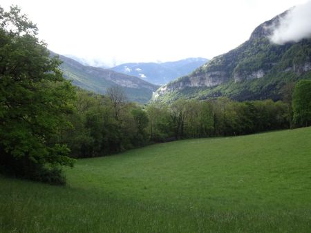 Au départ du sentier des Lacets