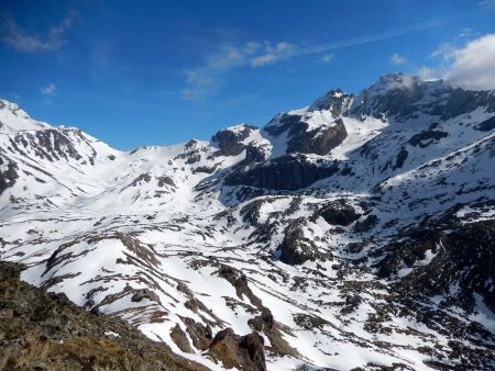 Vue sur le Col de Chavière