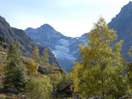 Au fond la Cime du Vallon.