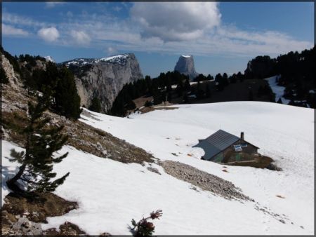 Retour vers le Pas de l’Aiguille.