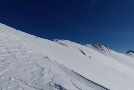 La crête de la Blavette bientôt atteinte.