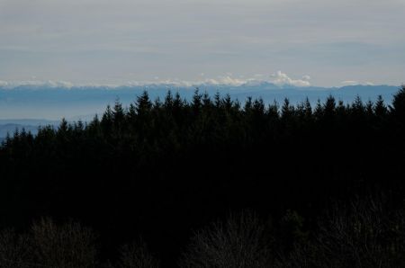 Zoom sur le Grand Veymont à 90 km