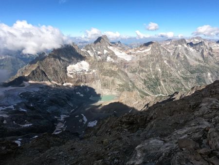 Vue plongeante côté Muande