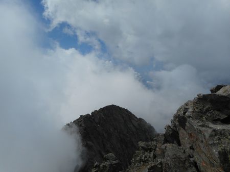 Sommet du Sirac 3441m panorama... bof ce jour.